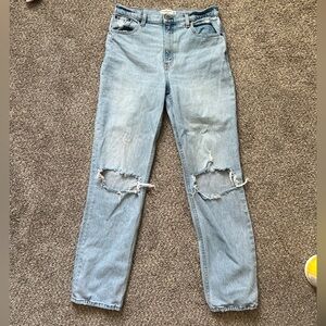 Abercrombie and Fitch the 90s straight high rise Jean